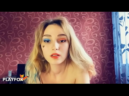 ❤️ L'occhiali magichi di realtà virtuale m'hà datu sessu cù Harley Quinn ❌ Video anale à noi